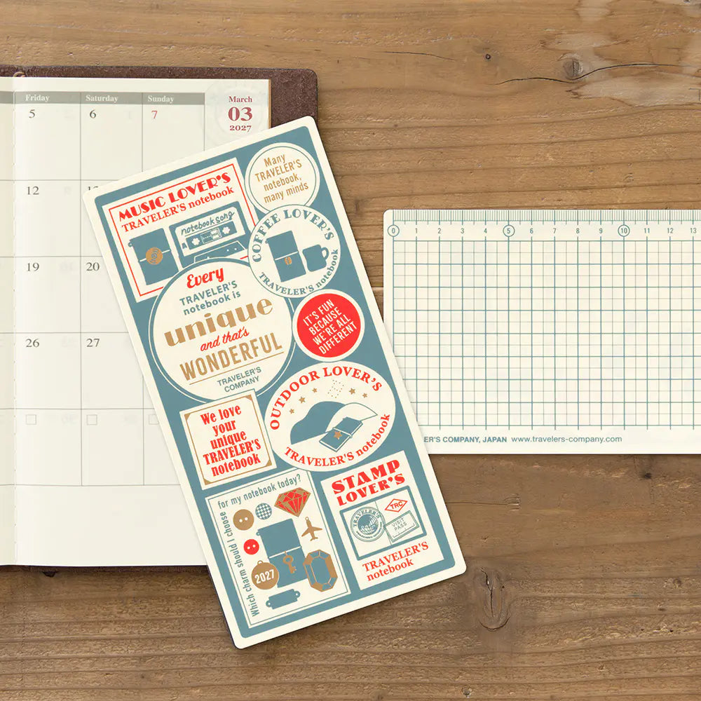 Traveler's Company Pencil Board - Regular 2027 (Limited Edition)