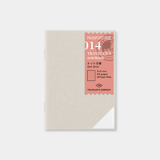 Traveler's Notebook Passport Refill 014 - Dot Grid Refill