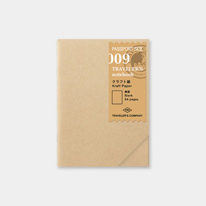 Traveler's Notebook Passport Refill 009 - Kraft Paper