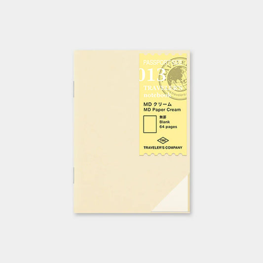 Traveler's Notebook Passport Refill 013 - MD Paper Cream Refill