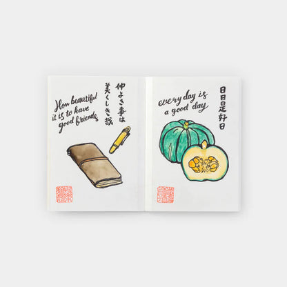 Traveler's Notebook Passport Refill 015 - Watercolour Paper Refill