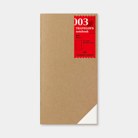 Traveler's Notebook Regular Refill 003 - Blank