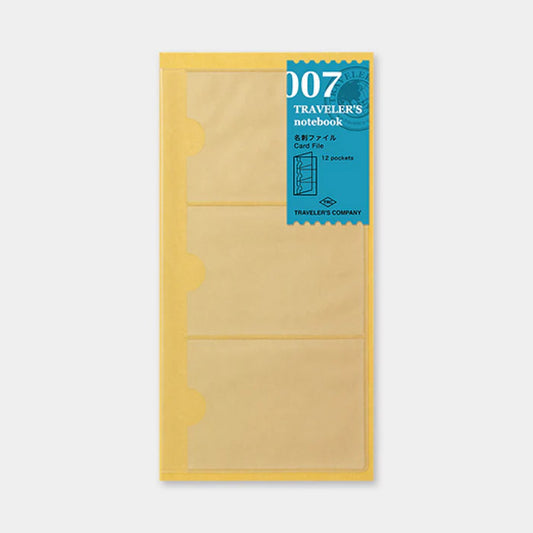 Traveler's Notebook Regular Refill 007 - Card File