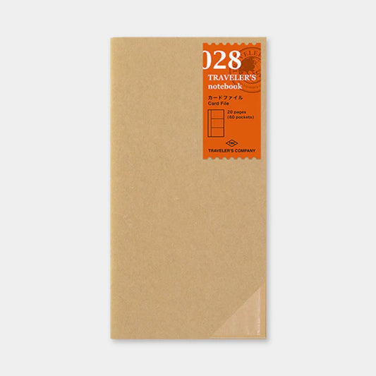 Traveler's Notebook Regular Refill 028 - Card File