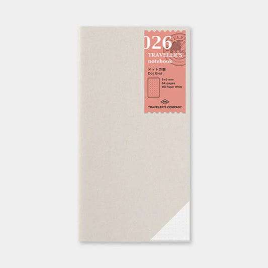 Traveler's Notebook Regular Refill 026 - Dot Grid