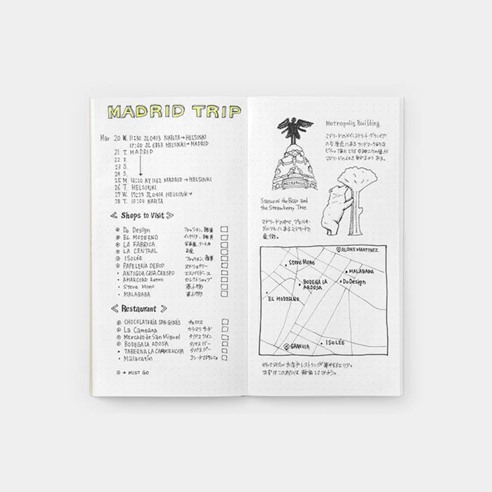 Traveler's Notebook Regular Refill 026 - Dot Grid
