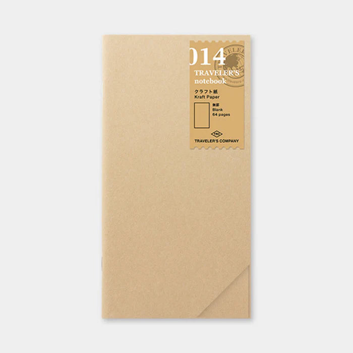 Traveler's Notebook Regular Refill 014 - Kraft Paper
