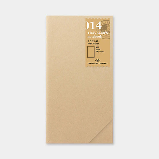 Traveler's Notebook Regular Refill 014 - Kraft Paper