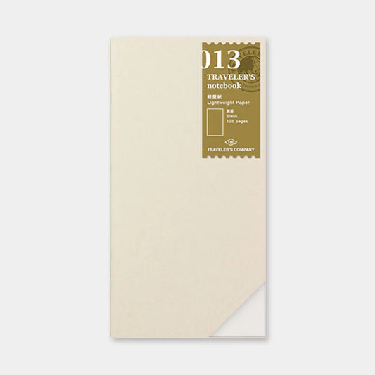 Traveler's Notebook Regular Refill 013 - Lightweight Paper