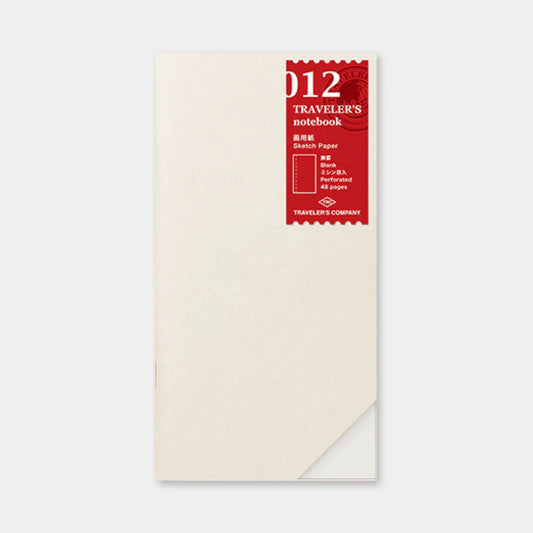 Traveler's Notebook Regular Refill 012 - Sketch Paper