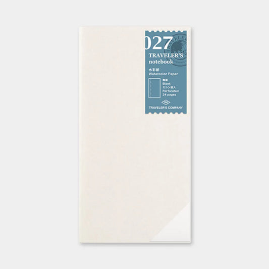 Traveler's Notebook Regular Refill 027 - Watercolour Paper