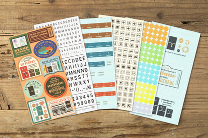 Traveler's Company Sticker Set - 2027 (Limited Edition)