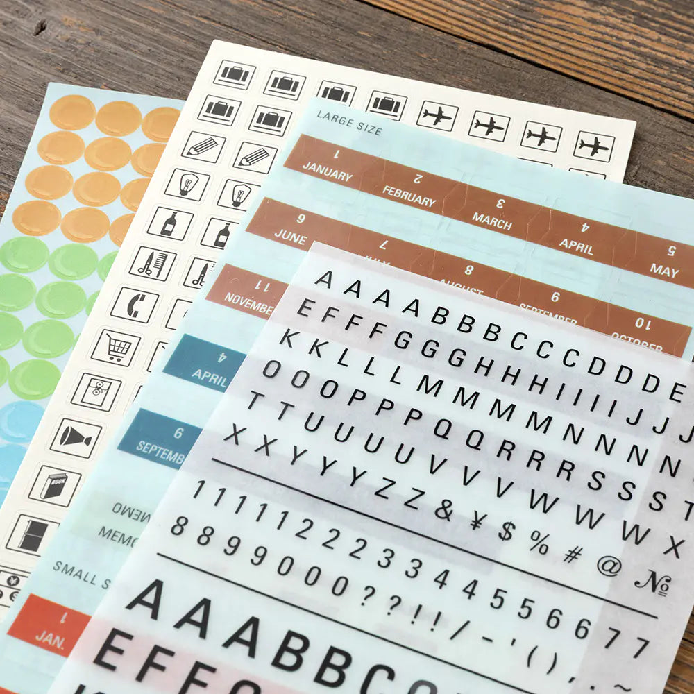 Traveler's Company Sticker Set - 2027 (Limited Edition)