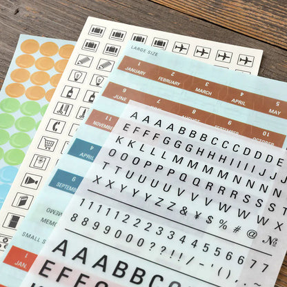 Traveler's Company Sticker Set - 2027 (Limited Edition)