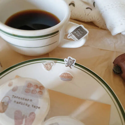 Yeoncharm Kiss-Cut Washi Tape - Comfy Home (Loop)