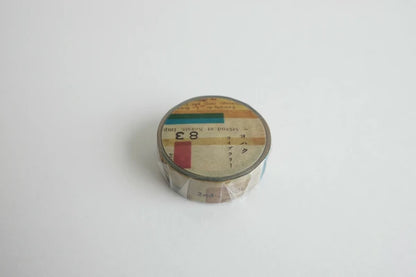 Yohaku Washi Tape - Library