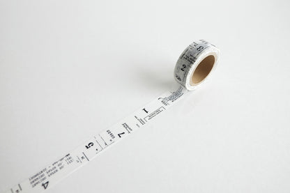 Yohaku Washi Tape - Mojitosuji