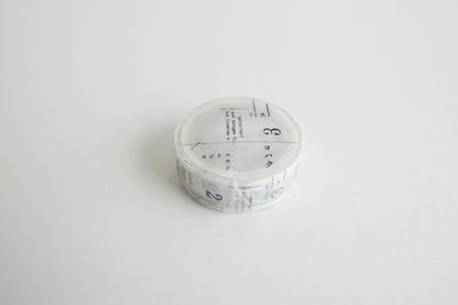 Yohaku Washi Tape - Mojitosuji