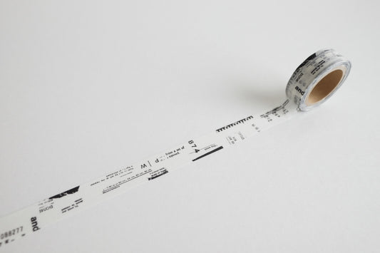 Yohaku Washi Tape - Monochrome