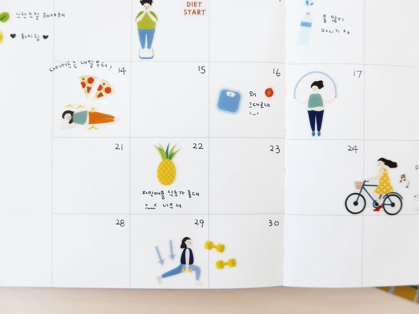 Suatelier Sticker Sheet - Diet