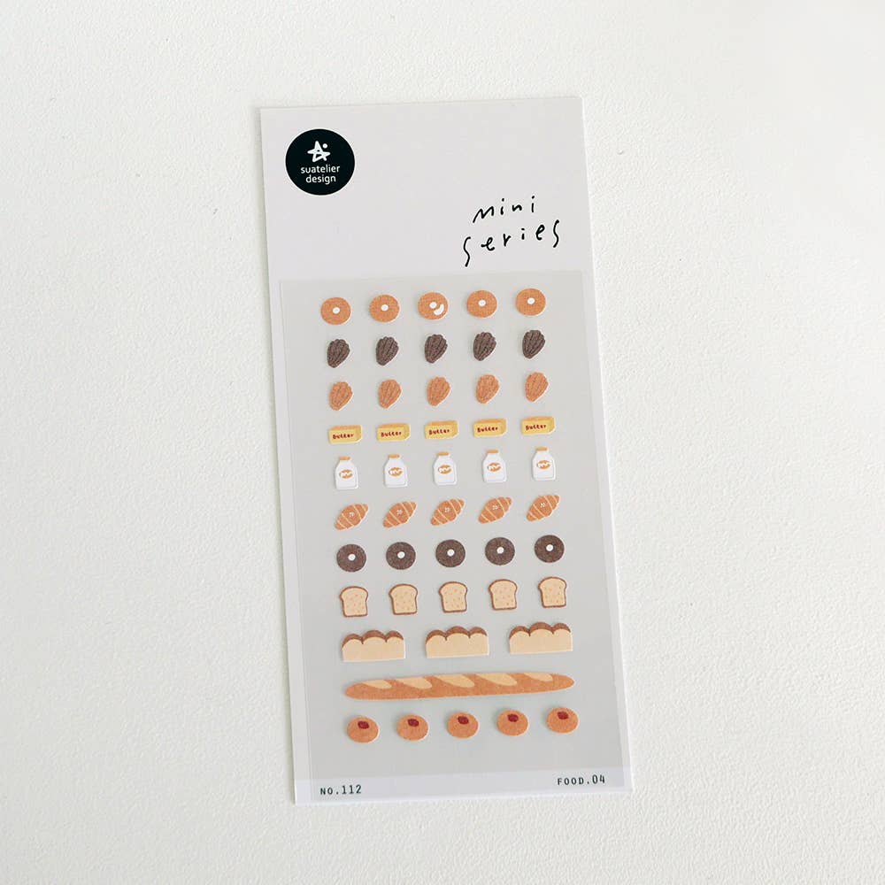 Suatelier Sticker Sheet - Food 04