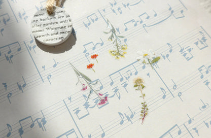 Suatelier Sticker Sheet - Flower Letter