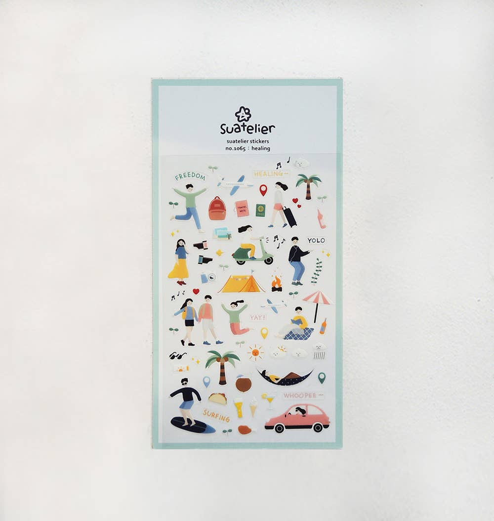 Suatelier Sticker Sheet - Healing