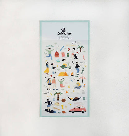 Suatelier Sticker Sheet - Healing
