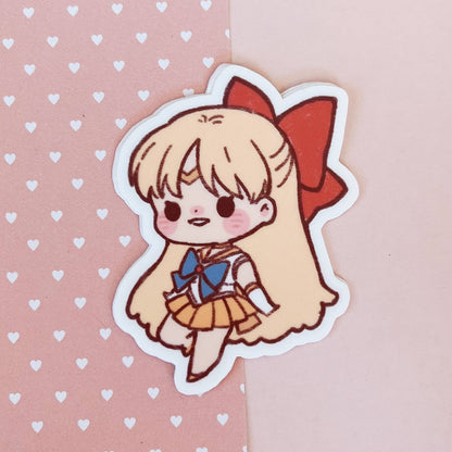 Cherry Rabbit Vinyl Die Cut Sticker - Sailormoon Series: Sailor Venus
