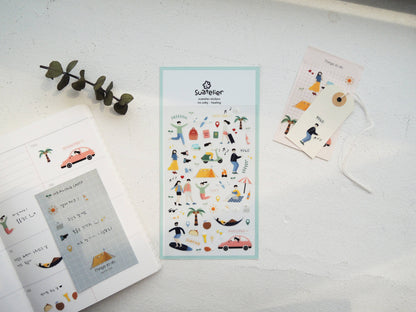 Suatelier Sticker Sheet - Healing