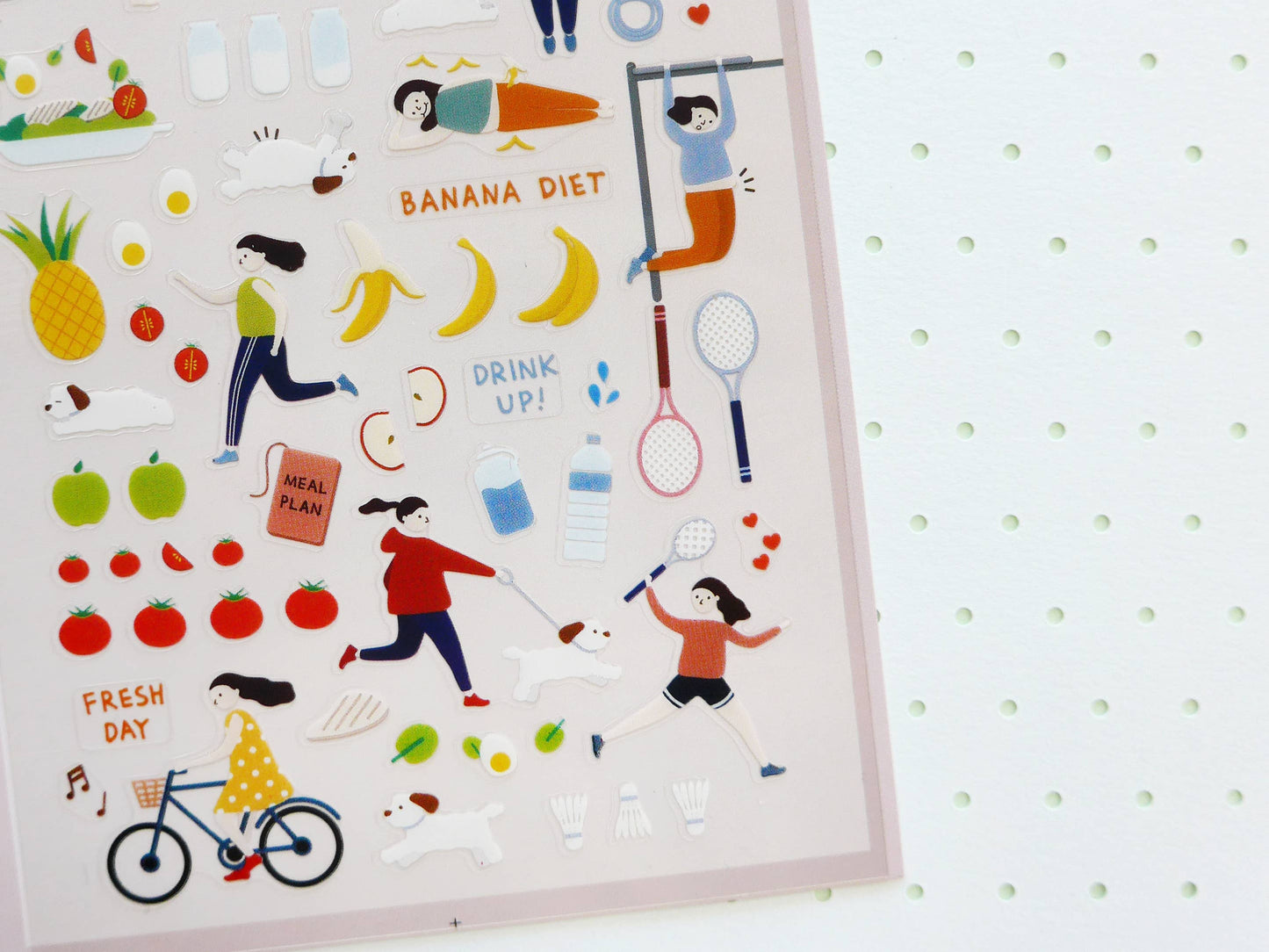 Suatelier Sticker Sheet - Diet