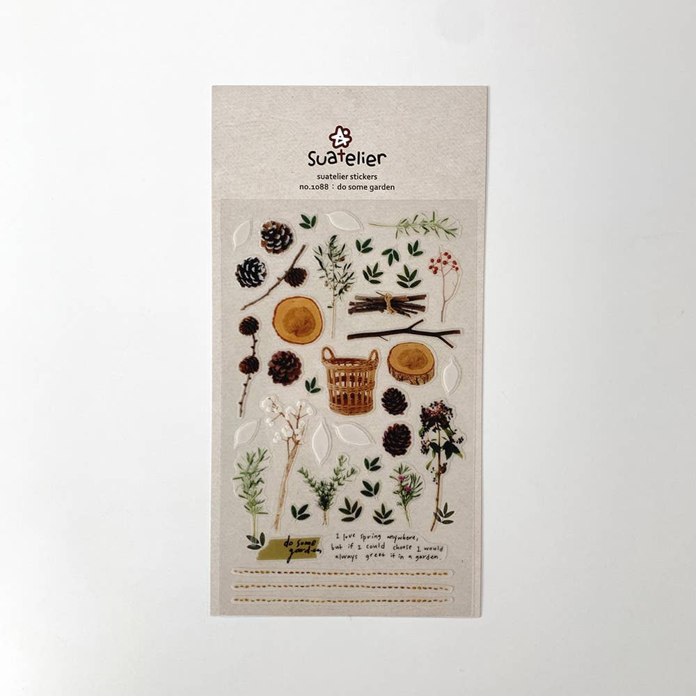 Suatelier Sticker Sheet - Do Some Garden