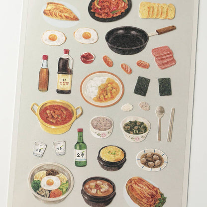 Suatelier Sticker Sheet - Homemade Food