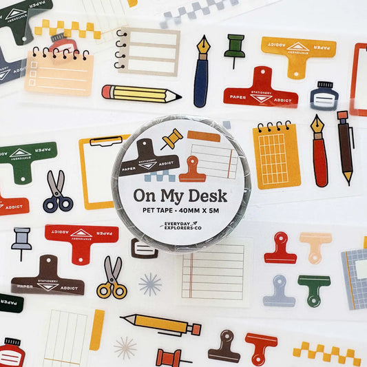 Everyday Explorers Co. Kiss-Cut PET Tape - On My Desk