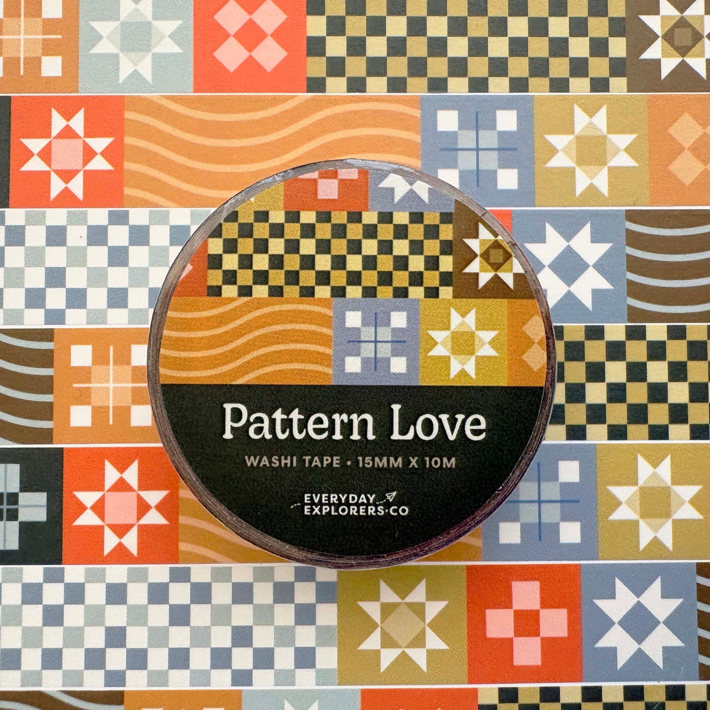 Everyday Explorers Co. Washi Tape - Pattern Love