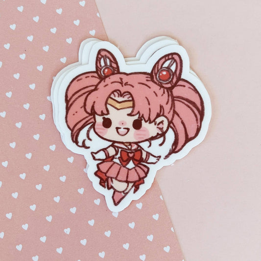 Cherry Rabbit Vinyl Die Cut Sticker - Sailormoon Series: Sailor Chibiusa