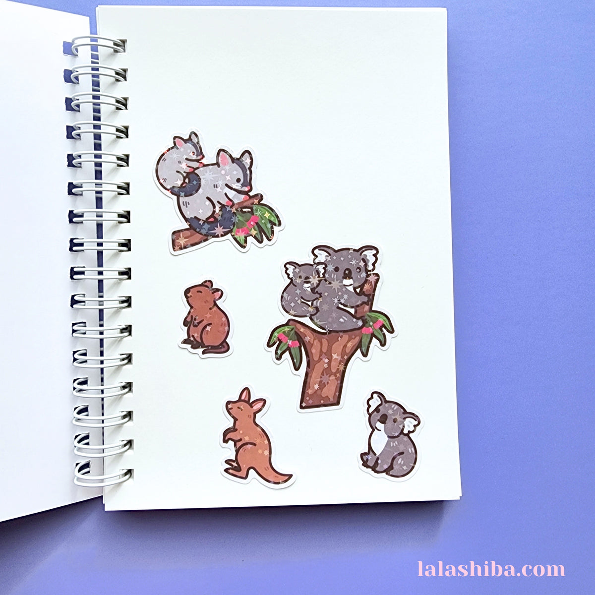 La La Shiba Sticker Sheet - Little Joey