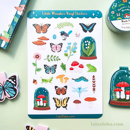 La La Shiba Washi Tape - Nature's Little Wonders