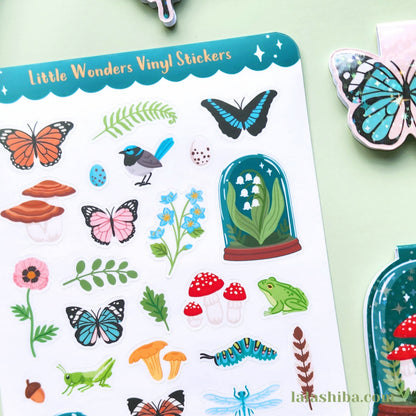 La La Shiba Sticker Sheet - Little Wonders