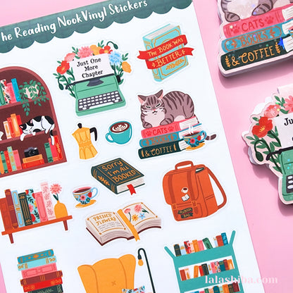La La Shiba Sticker Sheet - The Reading Nook
