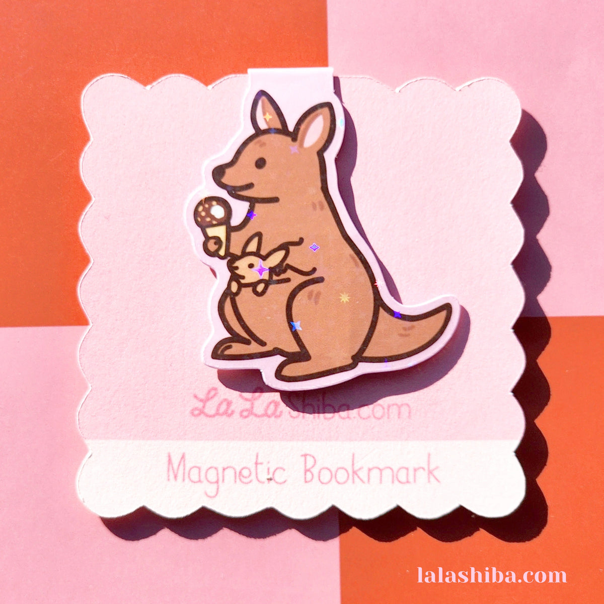 La La Shiba Magnetic Bookmark - Wallaby
